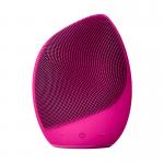 Perie de curatare faciala cu maner Geske 5 in 1, Silicon, Aplicatie dedicata, Magenta 4 - lerato.ro