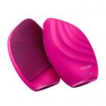 Perie de curatare faciala cu maner Geske 5 in 1, Silicon, Aplicatie dedicata, Magenta 6 - lerato.ro