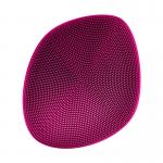 Perie de curatare corporala cu maner Geske 4 in 1, Silicon, Aplicatie dedicata, Magenta 5 - lerato.ro