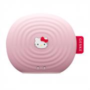 Perie sonica de curatare faciala Geske Hello Kitty 4 in 1, Silicon, Aplicatie dedicata, Roz
