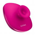 Perie de curatare pentru corp cu maner Geske 4 in 1, Silicon, Aplicatie dedicata, Magenta 4 - lerato.ro