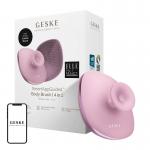 Perie de curatare pentru corp cu maner Geske 4 in 1, Silicon, Aplicatie dedicata, Roz 4 - lerato.ro