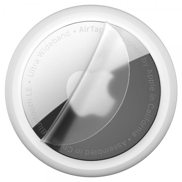 Set 2 folii protectie HOFI Hydrogel Pro compatibila cu Apple AirTag Clear