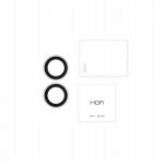 Set 2 protectii sticla camera foto HOFI CamRing compatibil cu iPhone 13 / 13 Mini Black
