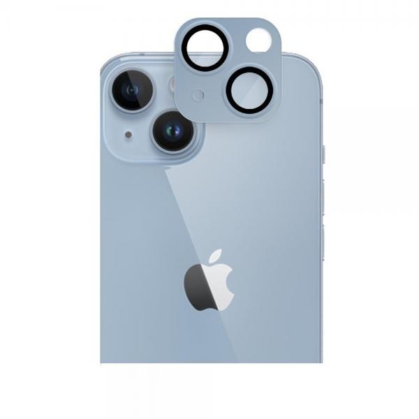 Rama protectie camera foto HOFI Fullcam Pro compatibila cu iPhone 14 / 14 Plus Blue