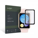 Folie protectie HOFI Hybrid Glass 0.3mm 7H compatibila cu Huawei Watch Fit 2 Black