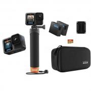 Bundle Camera video sport GoPro Hero 13 Black, 5.3K, 27MP, 1900 mAh, Negru