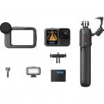 Camera video sport GoPro Hero 13 Black, Creator Edition, 5.3K, 27MP, 6800 mAh, Autonomie 5h, Negru 2 - lerato.ro