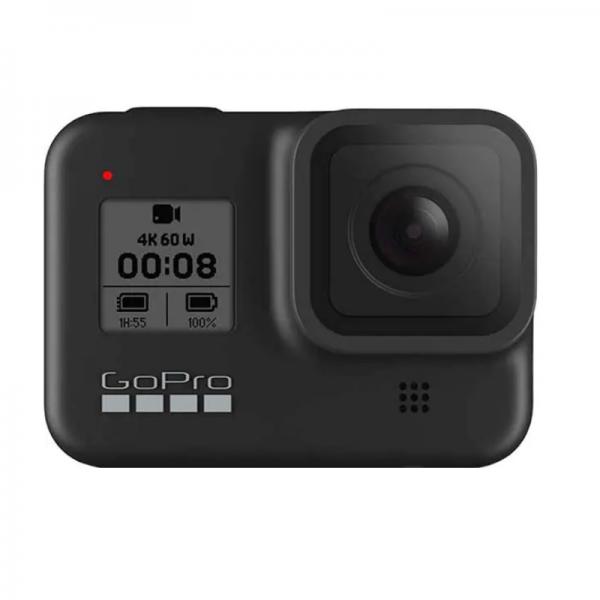 Camera video sport GoPro Hero 8 Black, 4K, 12 MP, HyperSmooth 2.0, WiFi, GPS, IP65, Negru