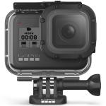 Carcasa protectie pentru camera video sport GoPro Hero8 Black, Negru/Transparent