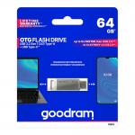 Memorie USB Goodram ODA3, Metalic, 64GB, USB 3.2 / USB-C, Silver 6 - lerato.ro