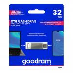 Memorie USB Goodram ODA3, Metalic, 32GB, USB 3.2 / USB-C, Silver 6 - lerato.ro