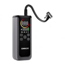 Accesorii auto, Compresor auto portabil GOOLOO GT160, 160 PSI, Functie powerbank, Gri, lerato.ro