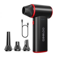 Suflanta portabila GOOLOO F3, Flux aer 52m/s, 5000mAh, 3 viteze, USB-C, Negru