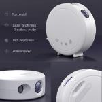 Lampa ambientala Proiector Galaxy Star Smart Gosund LB4, 4 filme incluse, Control vocal, WiFi, ideala pentru camera copilului, Alb 6 - lerato.ro