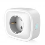 Priza Smart Gosund SP1-C cu monitorizarea energiei, Control vocal, Putere 3680W, compatibila cu Apple HomeKit, WiFi, Alb