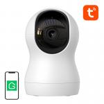 Camera de supraveghere Gosund IPC2, Interior, 3MP, Rotire 360 grade, Microfon si difuzor incorporate, WiFi, Tuya, Alb 3 - lerato.ro