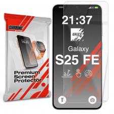 Folie sticla securizata GrizzGlass HybridGlass compatibila cu Samsung Galaxy S25 FE, Transparent