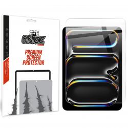 Folie protectie display GrizzGlass CeramicFilm compatibila cu iPad Pro 13 inch M5 2025, Transparent
