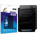 Folie sticla securizata GrizzGlass SecretGlass Privacy compatibila cu iPad Pro 13 inch M5 2025, Negru 2 - lerato.ro