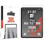 Folie protectie sticla securizata GrizzGlass HybridGlass compatibila cu iPad Air 11 inch 2024/2025/2026, Transparent 2 - lerato.ro