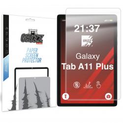 Folie protectie GrizzGlass PaperScreen compatibila cu Samsung Galaxy Tab A11 Plus, 11 inch, Transparent