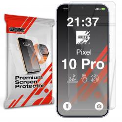 Folie sticla hibrid GrizzGlass HybridGlass compatibile cu Google Pixel 10 Pro, Transparent