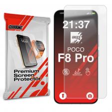 Folii protectie telefoane Xiaomi Poco F8 Pro 5G, Folie protectie GrizzGlass PaperScreen compatibila cu Xiaomi Poco F8 Pro, Transparent, lerato.ro