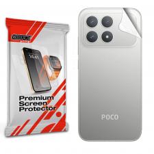 Folii protectie telefoane Xiaomi Poco F8 Pro 5G, Folie protectie pentru spatele telefonului GrizzGlass SatinSkin compatibila cu Xiaomi Poco F8 Pro, Transparent, lerato.ro