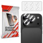 Set de 2 protectii camera foto GrizzGlass HybridGlass compatibile cu iPhone 17 Pro, Transparent 2 - lerato.ro