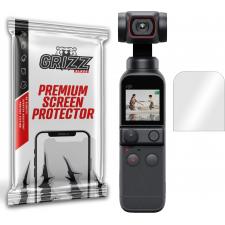 Folie sticla securizata GrizzGlass HybridGlass pentru camera video sport DJI Osmo Pocket 2, Transparent