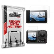 Folie protectie display GrizzGlass PaperScreen pentru camera video sport DJI Osmo Action 4, Transparent