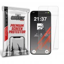 Folie sticla securizata GrizzGlass HybridGlass compatibila cu iPhone 16 Pro Max, Transparent