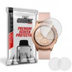 Set 2 folii sticla securizata GrizzGlass HybridGlass compatibile cu Samsung Galaxy Watch (42mm), Transparent 2 - lerato.ro