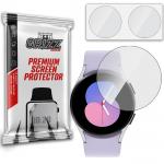 Set 2 folii sticla securizata GrizzGlass HybridGlass compatibile cu Samsung Galaxy Watch 5 (40mm), Transparent 2 - lerato.ro