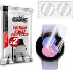 Set 2 folii protectie GrizzGlass CeramicFilm compatibile cu Samsung Galaxy Watch 5 (40mm), Transparent 2 - lerato.ro