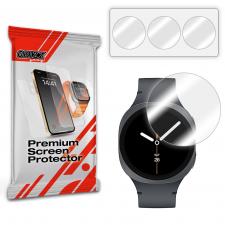 Set 3 folii protectie GrizzGlass Hydrofilm compatibile cu Samsung Galaxy Watch 8 (40mm), Transparent