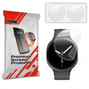 Set 2 folii protectie GrizzGlass CeramicFilm compatibile cu Samsung Galaxy Watch 8 (44mm), Transparent