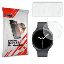 Accesorii Samsung Galaxy Watch 8 40 mm, Set 2 folii sticla securizata GrizzGlass HybridGlass compatibile cu Samsung Galaxy Watch 8 (40mm), Transparent, lerato.ro