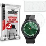 Set 2 folii sticla securizata GrizzGlass HybridGlass compatibile cu Samsung Galaxy Watch 6 Classic (47mm), Transparent 2 - lerato.ro