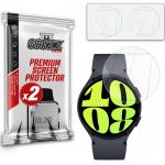 Set 2 folii sticla securizata GrizzGlass HybridGlass compatibile cu Samsung Galaxy Watch 6 (40mm), Transparent 2 - lerato.ro