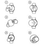 Set 2 folii sticla securizata GrizzGlass HybridGlass compatibile cu Samsung Galaxy Watch 7 (44mm), Transparent 9 - lerato.ro