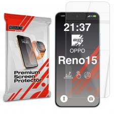 Folii protectie OPPO Reno 15, Folie sticla securizata GrizzGlass HybridGlass compatibila cu Oppo Reno 15, Transparent, lerato.ro