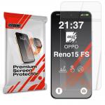 Folie sticla securizata GrizzGlass HybridGlass compatibila cu Oppo Reno 15 FS, Transparent 2 - lerato.ro
