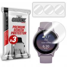 Set 3 folii protectie GrizzGlass Hydrofilm compatibila cu Garmin Vivoactive 5, Transparent