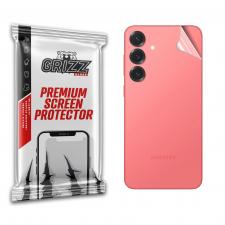 Folie protectie pentru spatele telefonului GrizzGlass SatinSkin compatibila cu Samsung Galaxy S25, Transparent