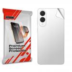 Folie protectie pentru spatele telefonului GrizzGlass SatinSkin compatibila cu Samsung Galaxy S25 Edge, Transparent 2 - lerato.ro