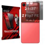 Folie sticla securizata GrizzGlass SecretGlass Privacy compatibila cu Samsung Galaxy Z Flip 7 FE, Negru 2 - lerato.ro
