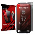 Folie sticla securizata GrizzGlass SecretGlass Privacy compatibila cu Xiaomi 17, Negru 2 - lerato.ro