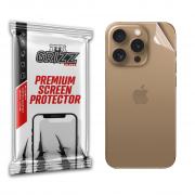 Folie protectie pentru spatele telefonului GrizzGlass SatinSkin compatibila cu iPhone 16 Pro, Transparent